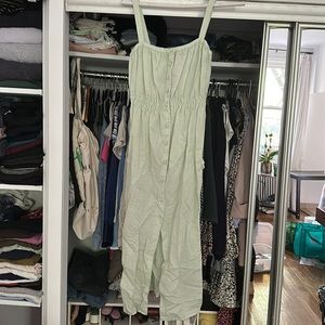 Zara green dress